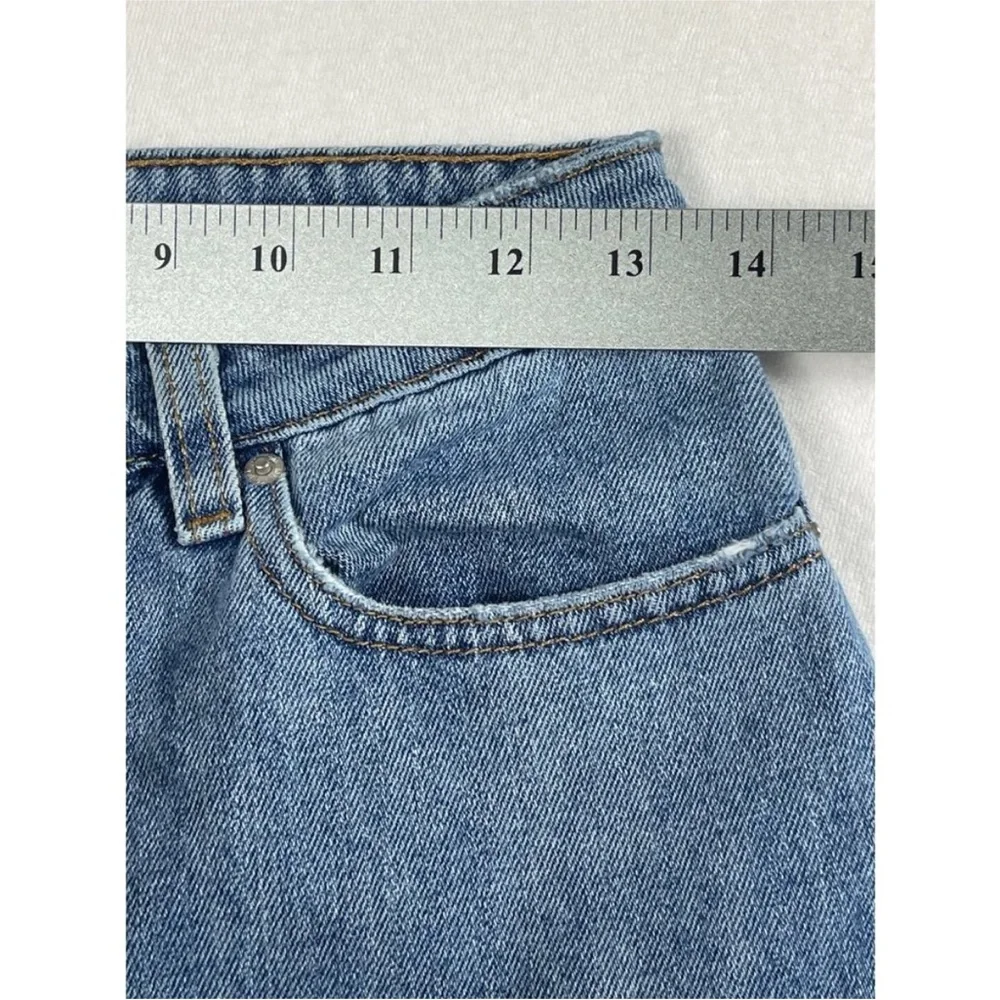 BDG Jeans Womens 26 Blue Mom High Rise Slim Tapered Leg Urban Outfitters - Picture 3 of 10